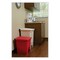 Rubbermaid Commercial 8 gal. Square Trash Can FG614300RED - alternate 2